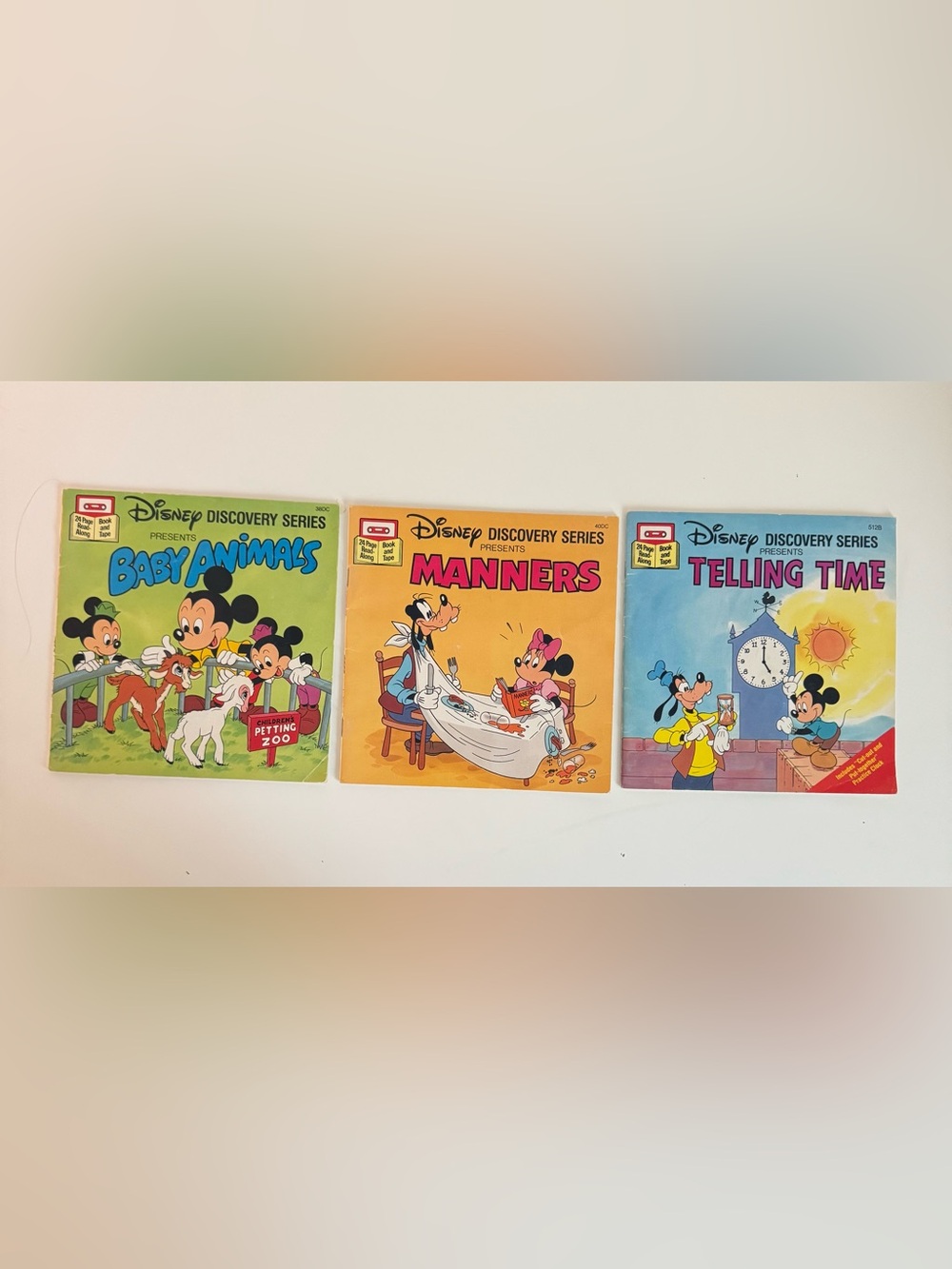 Disney Discovery Series Manners Book - Orange & Pink Cover